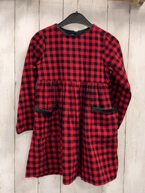 Chicco Kleid Gr. 110  rot schwarz kariert