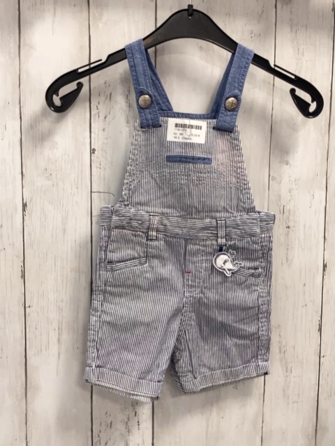 Chicco  Latzshorts  Gr. 86  blau weiße Streifen