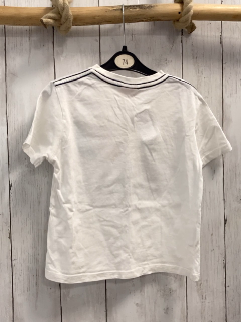 Boboli  T-Shirt  Gr. 104  weiß bunte Surfbretter Schrift 