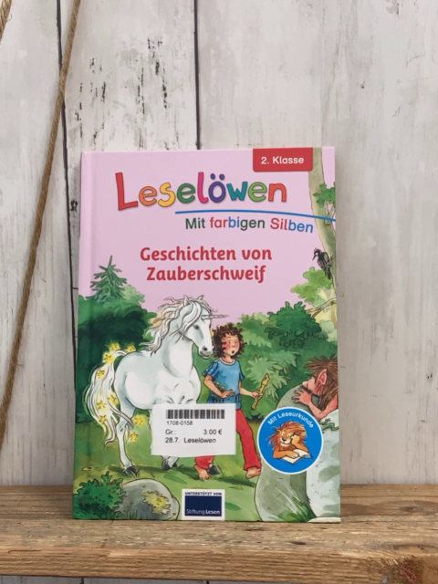 Leselöwen  Buch Geschichten von Zauberschweif 