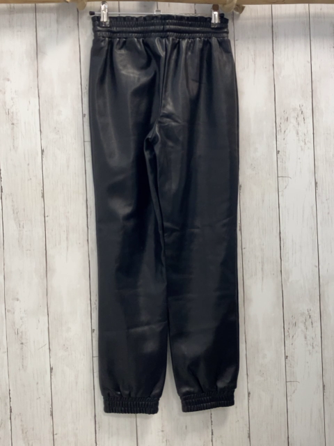 Guess Hose Gr. 140  schwarz Lederimitat Kordel