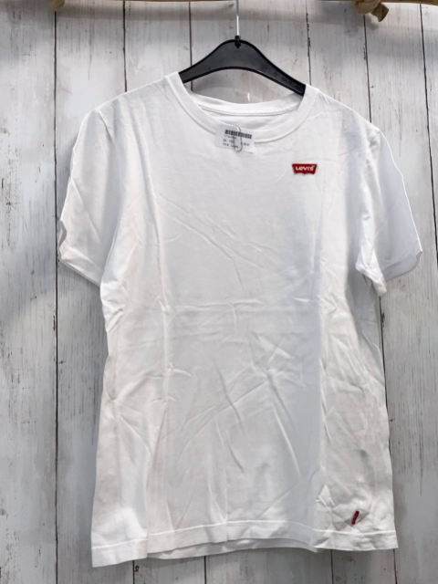 Levi´s  T-Shirt  Gr. 152  weiß roter Aufnäher 