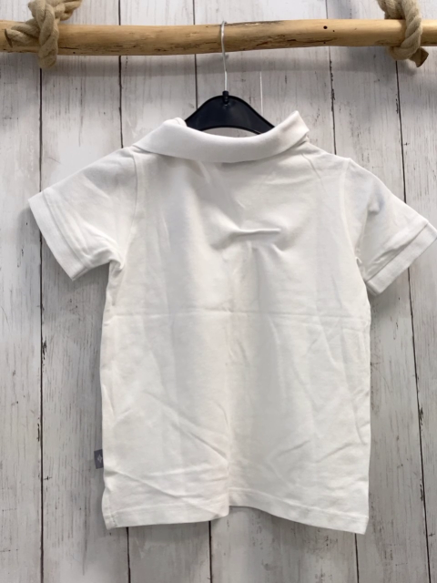 Alouette  T-Shirt  Gr. 110  weiß Polokragen Wappen 