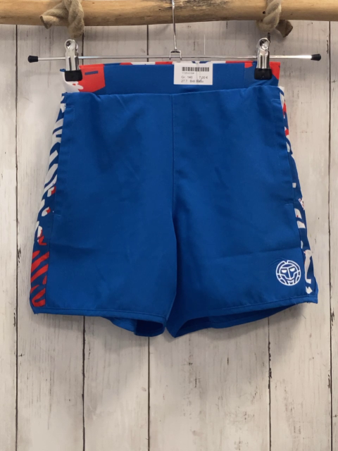 Bidi Badu  Sportshorts  Gr. 140  blau + rot weißer Druck 