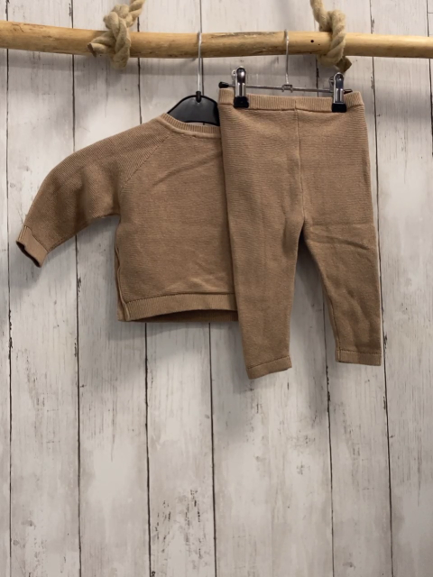 2tlg Pullover + Hose Gr. 62  beige Schaf