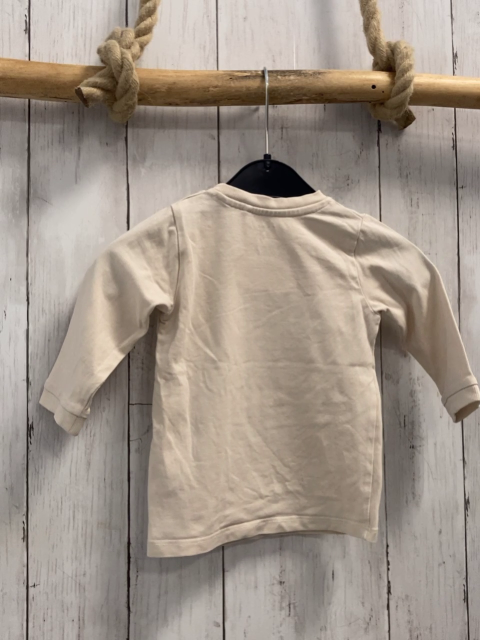 Name it Langarmshirt Gr. 68  beige Hund