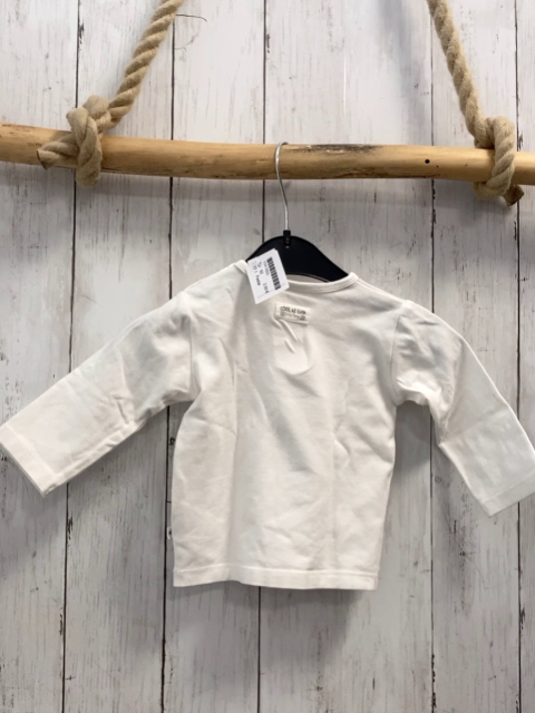 Feetje  Langarmshirt Gr. 62  weiß Wlellen Seehund Boje 