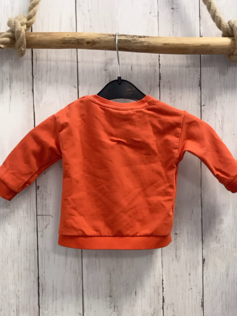 Babyface  Pullover  Gr. 68  hellrot  Hund graue Schrift 