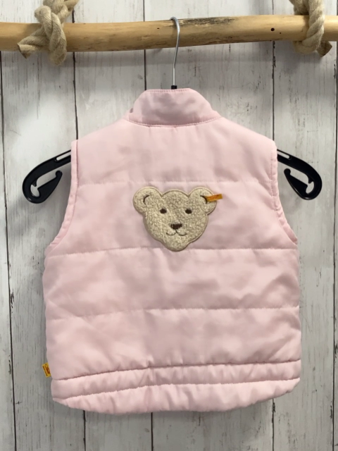 Steiff  Weste  Gr. 80  rosa 