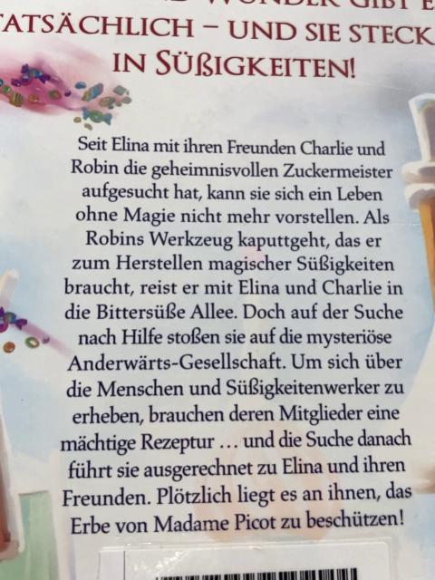 Die Zuckermeister  Buch Die verlorene Rezeptur 