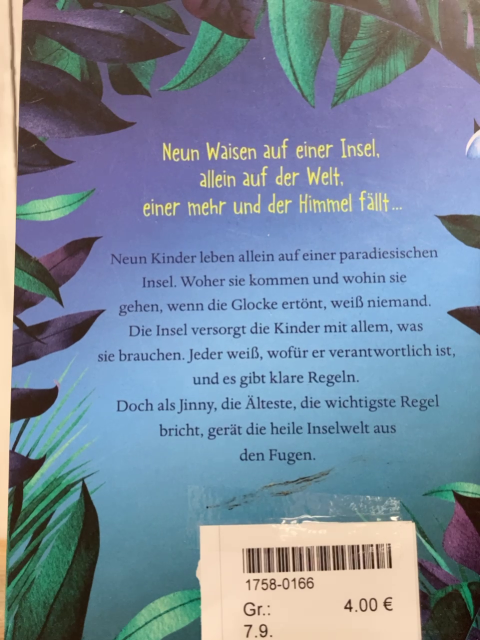   Buch Insel der Waisen
