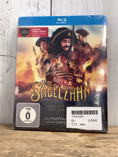 neu Blu-Ray-Disc Käpt´n Säbelzahn 