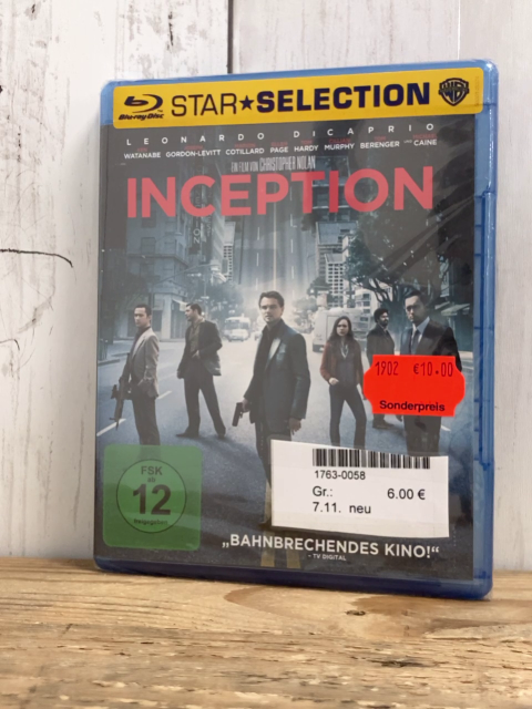 neu Blu-Ray-Disc Inception 