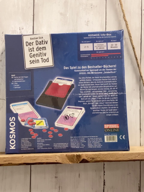 neu  Spiel Der Dativ ist dem Genitiv sein Tod 