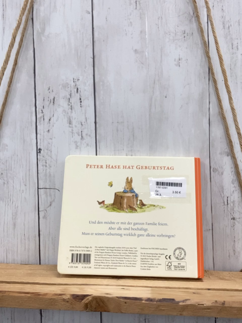  Pappbuch Peter Hase feiert Geburtstag 