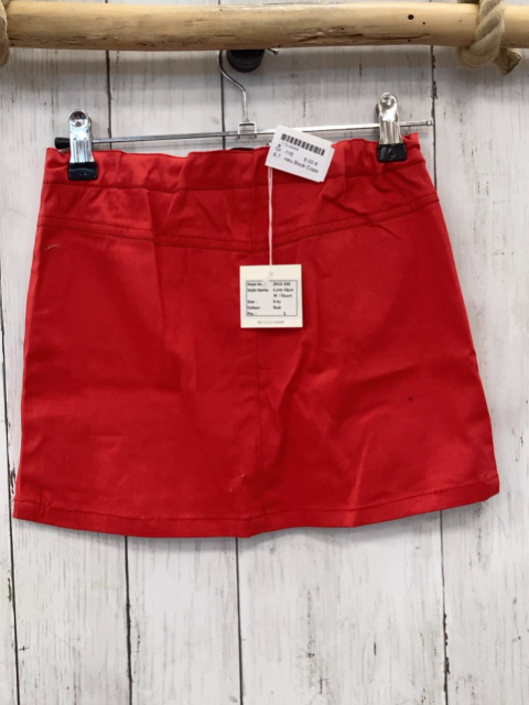 neu Bock Copenhagen  Rock Gr. 116  rot Herztaschen 