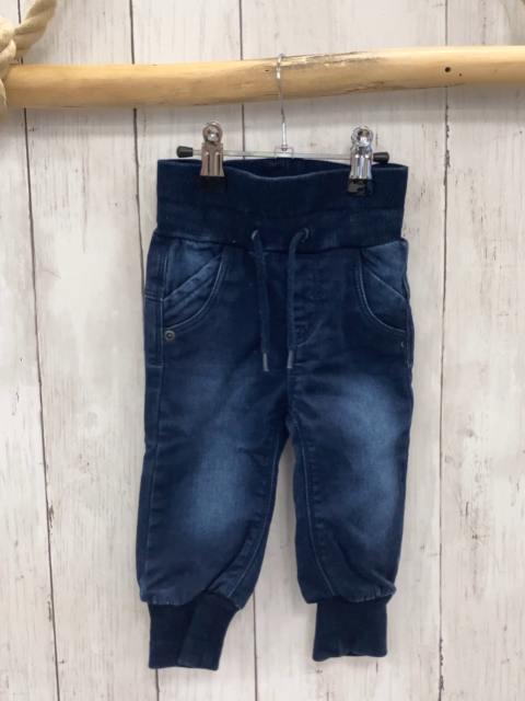 Name it  Hose  Gr. 68  blau Jeans Rippenbund 