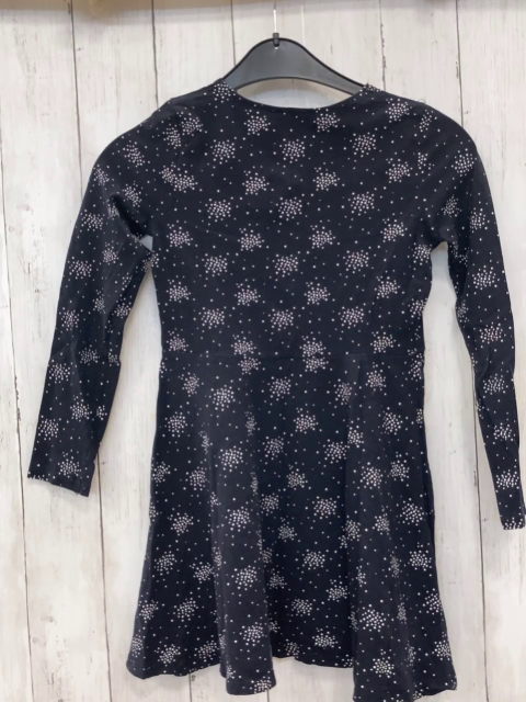 H&M  Kleid Gr. 134/140  blau weiße Herzen 