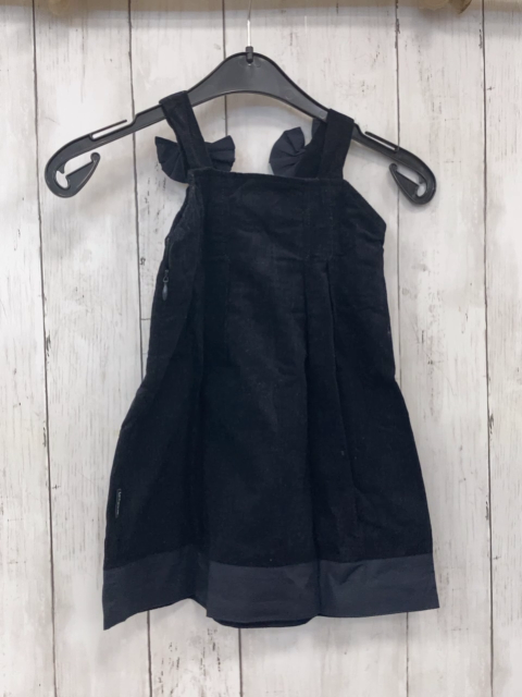 Jottum  Kleid Gr. 86  dunkelblau Kord Schleifen an den Trägern 