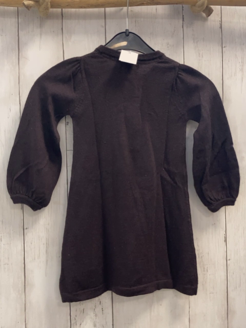 Bock Copenhagen  Kleid  Gr. 86  braun Strick 100 % Merinowolle 