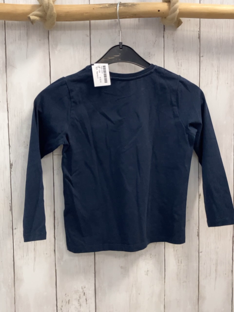 Name it  Langarmshirt Gr. 104  blau orange Schrift 