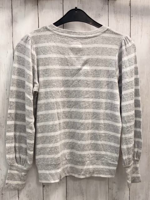 Levi´s  Pullover  Gr. 152  hellgrau weiße Streifen Feinstrick 