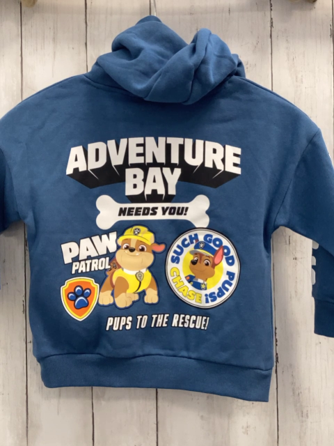 Paw Patrol  Pullover  Gr. 104  hellblau Paw Patrol Kapuze 