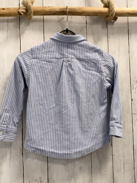 Ralph Lauren Hemd Gr. 104  blau weiße Streifen