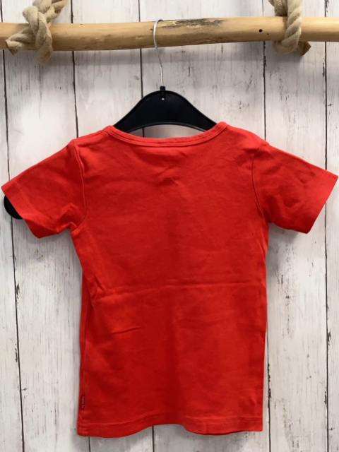 Name it  T-Shirt  Gr. 104  rot Schrift Piratenmotive 