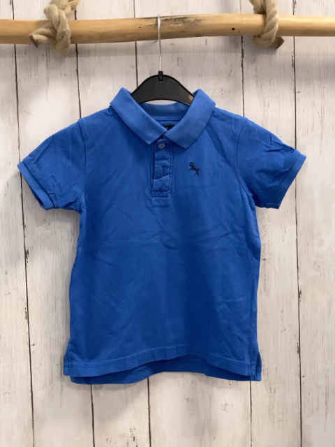 H&M  T-Shirt  Gr. 86  hellblau Polokragen