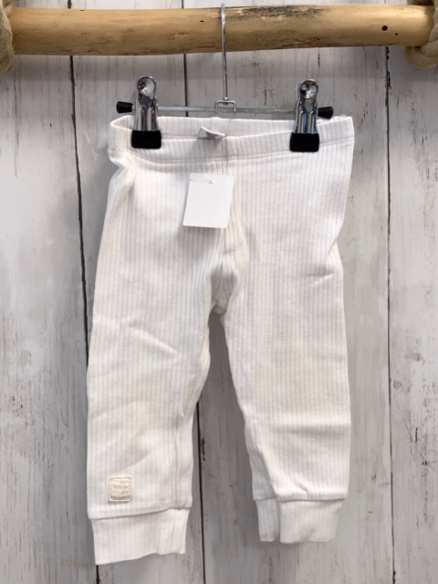 Dopodopo Leggings  Gr. 74  weiß Rippen
