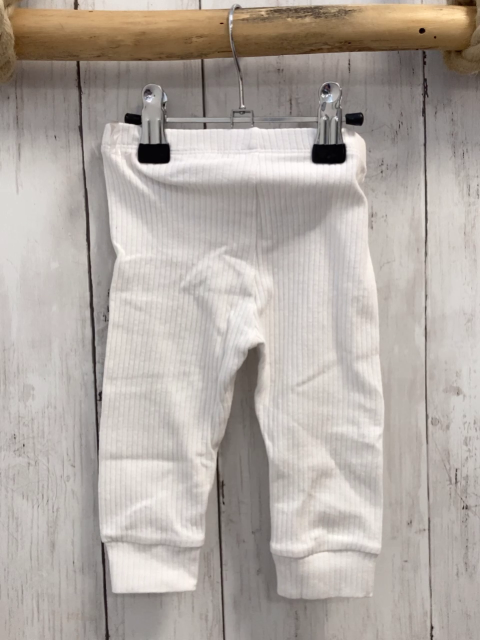 Dopodopo Leggings  Gr. 74  weiß Rippen