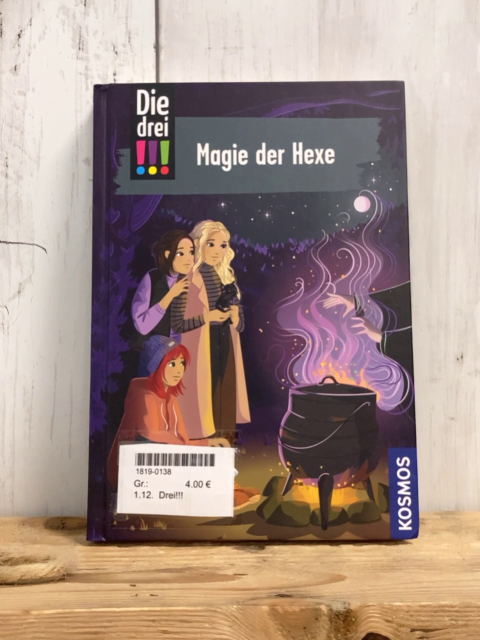 Drei!!! Buch Magie der Hexe 