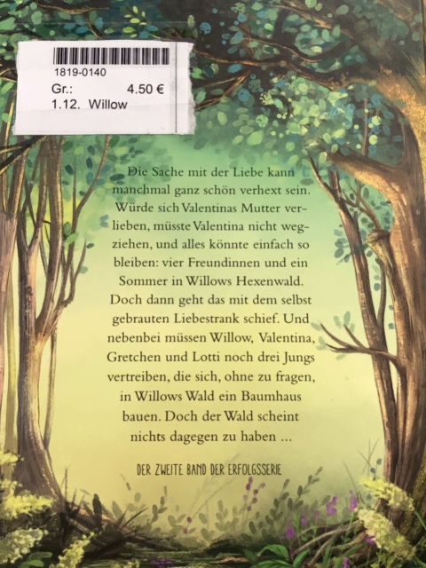 Willow  Buch Ein Mädchen namens Willow Waldgeflüster 