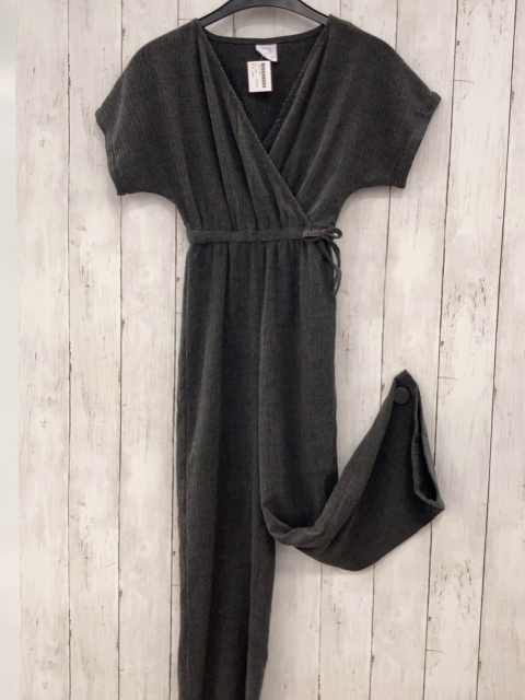 Zara  Jumpsuit Gr. 140  grau hellgrau meliert 