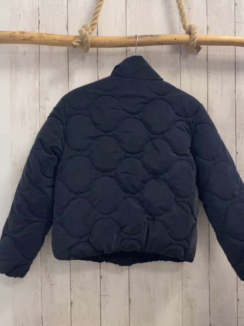 Zara  Winterjacke  Gr. 146  blau 