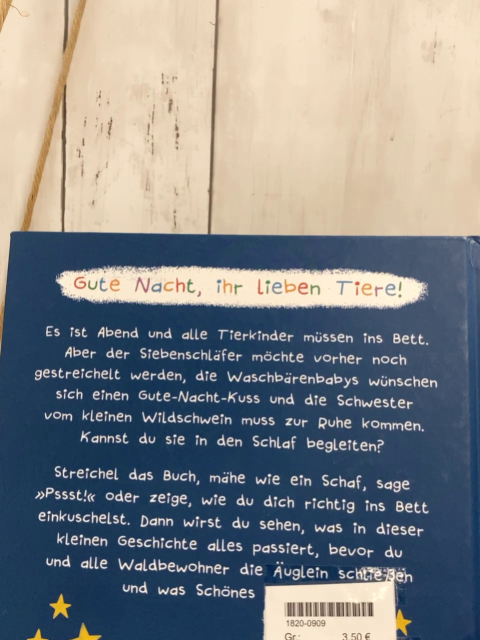  Buch Streichel den Siebenschläfer 