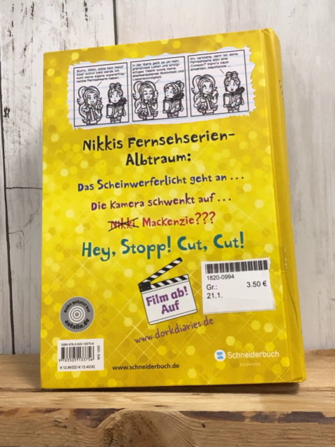   Buch Dork Diaries Nikis schillernde Filmkarriere 