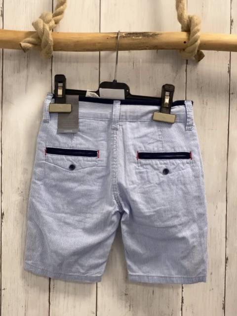 neu Sarabanda  Shorts  Gr. 104  hellblau weiße Streifen Bund verstellbar  