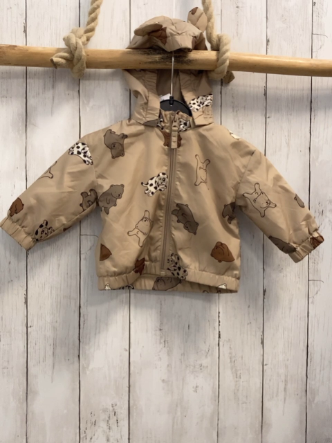 H&M Jacke Gr. 68  beige Tiere Ohren