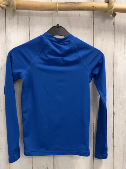 Decathlon UV-Schutzshirt  Gr. 122/128  hellblau weiße Schrift 