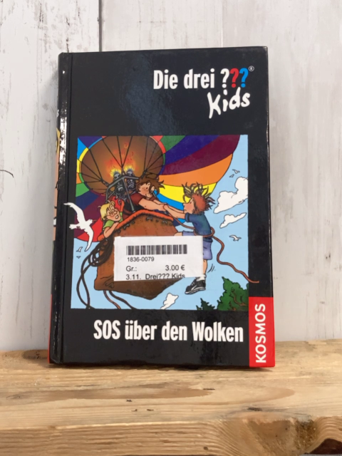 Drei??? Kids  Buch SOS über den Wolken 
