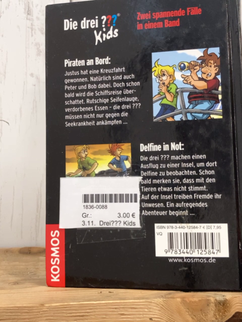 Drei??? Kids  Buch In Seenot 