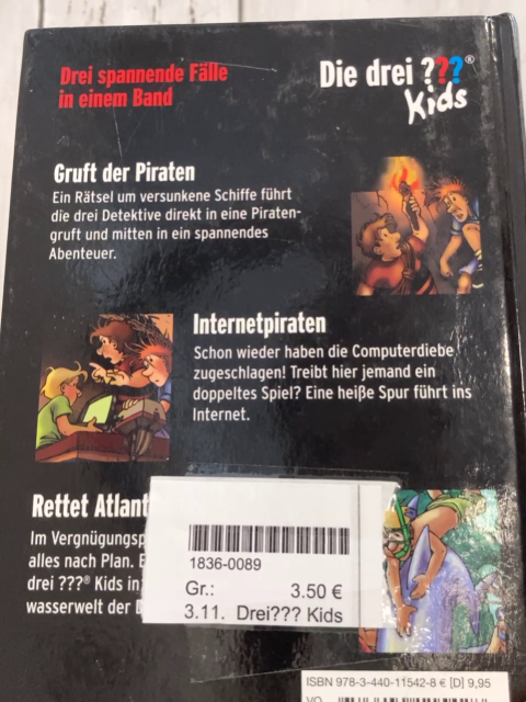 Drei??? Kids  Buch Pirate in Rocky Beach