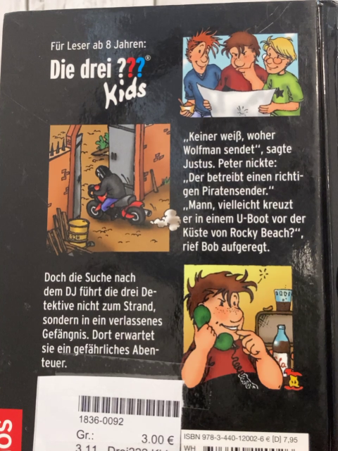 Drei??? Kids  Buch Radio Rocky Beach 