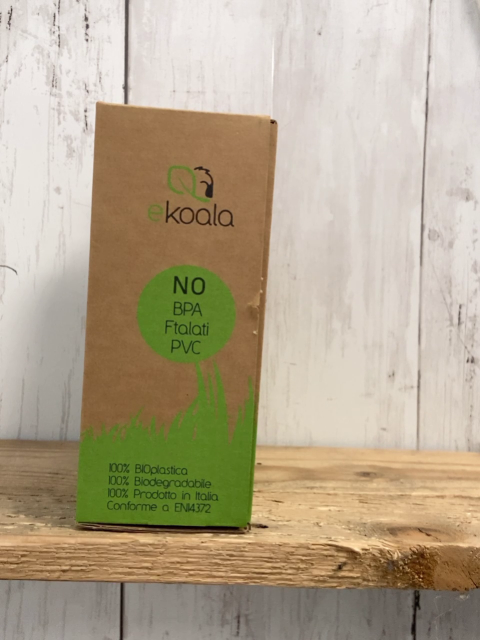 neu ekoala Kleinkindessbesteck  blau 