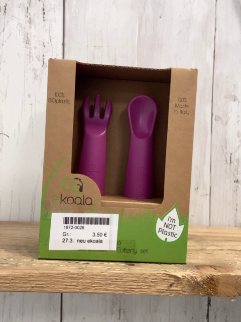 neu ekoala Kleinkinderessbesteck  plfaume 
