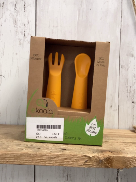 neu ekoala Kleinkinderessbesteck  mais 