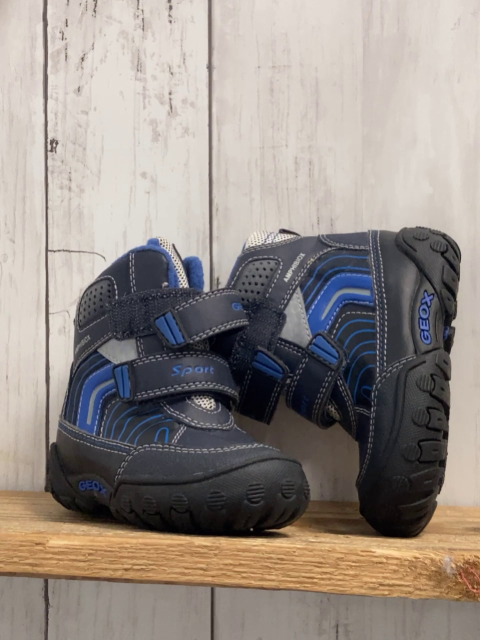 Geox  Boots  Gr. 21  gau hellgrau hellblau 