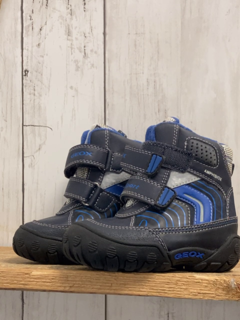 Geox  Boots  Gr. 21  gau hellgrau hellblau 